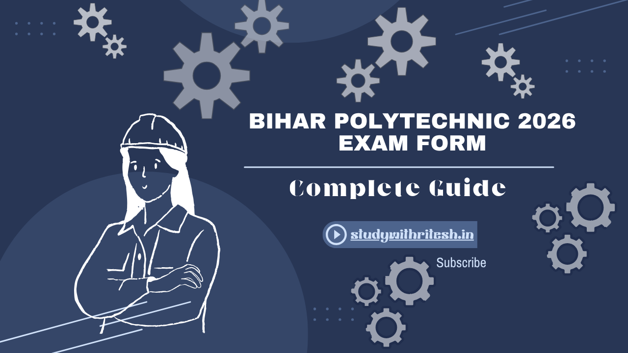 Bihar Polytechnic 2026 Exam Form